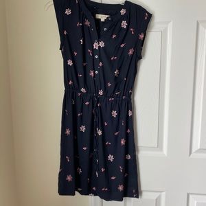 Cap sleeve loft dress